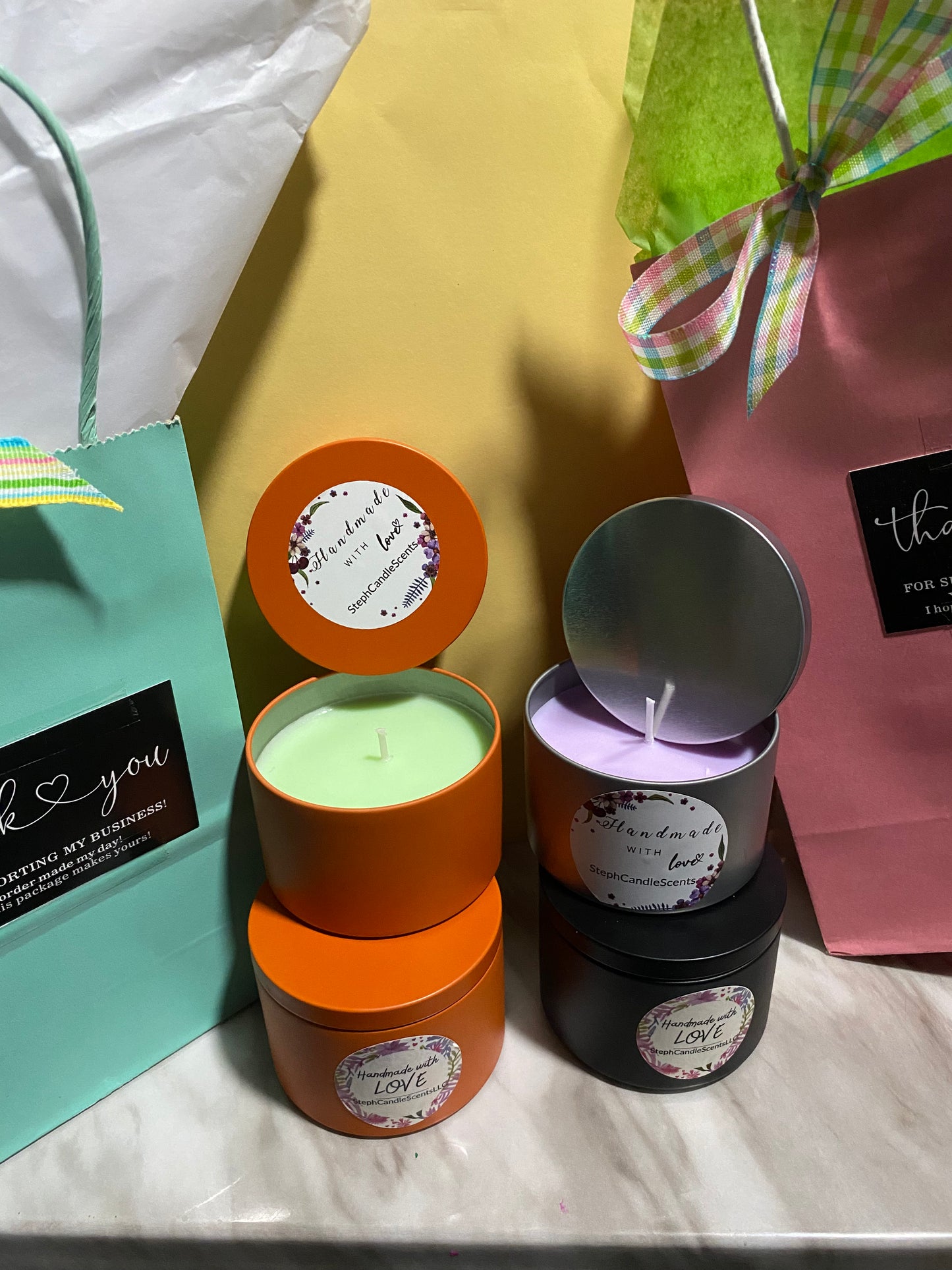Tin can scents