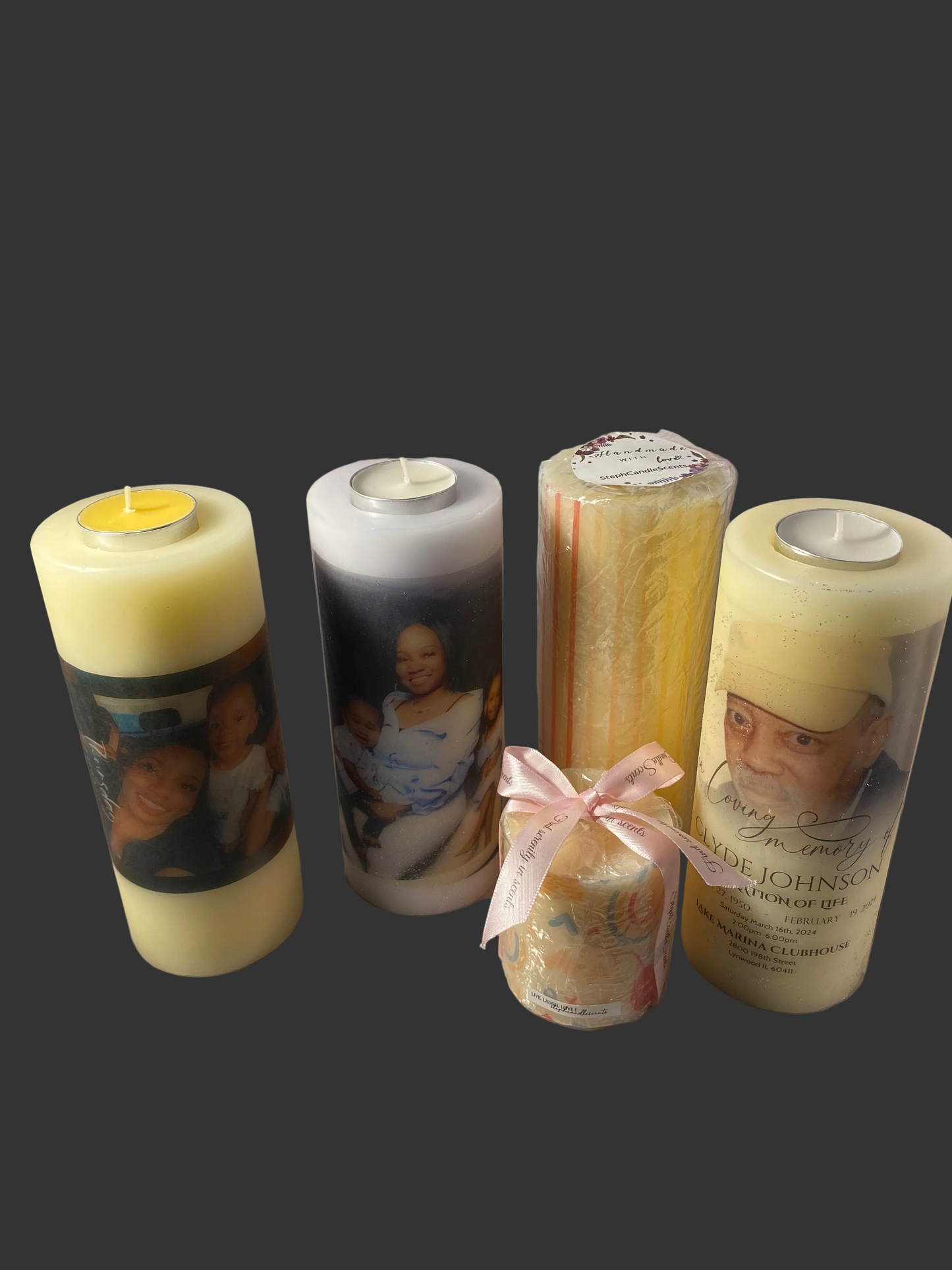 Keepsake Photo Candle