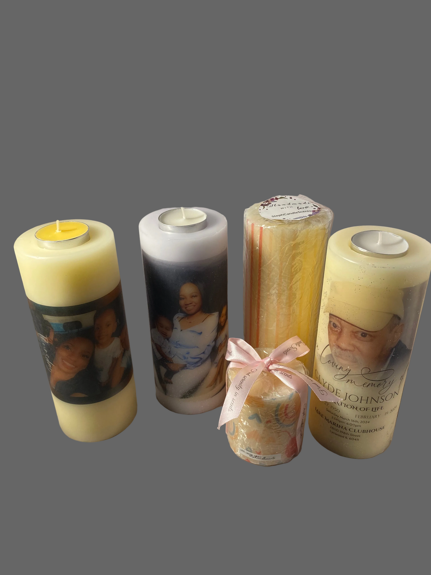 Keepsake Photo Candle