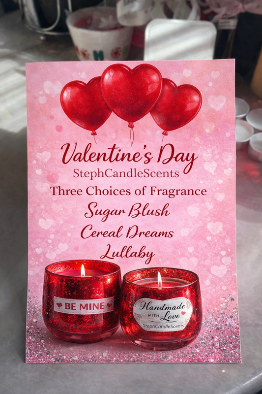 Handmade Soy Wax Candle - 3 Fragrances