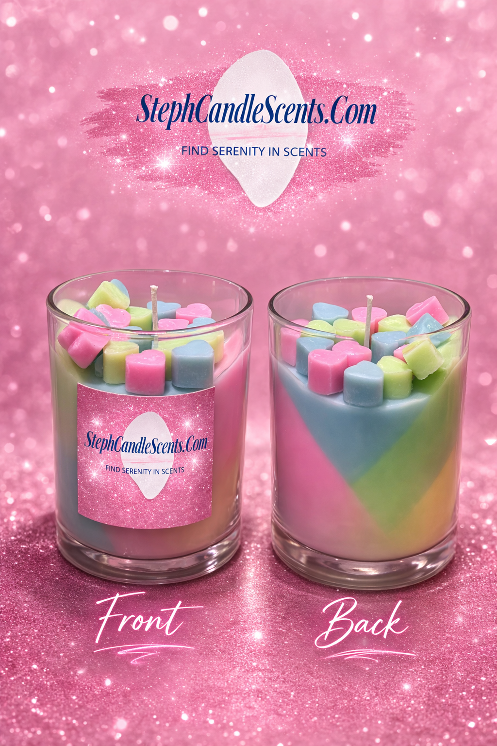Sweetheart Sherbet Candle