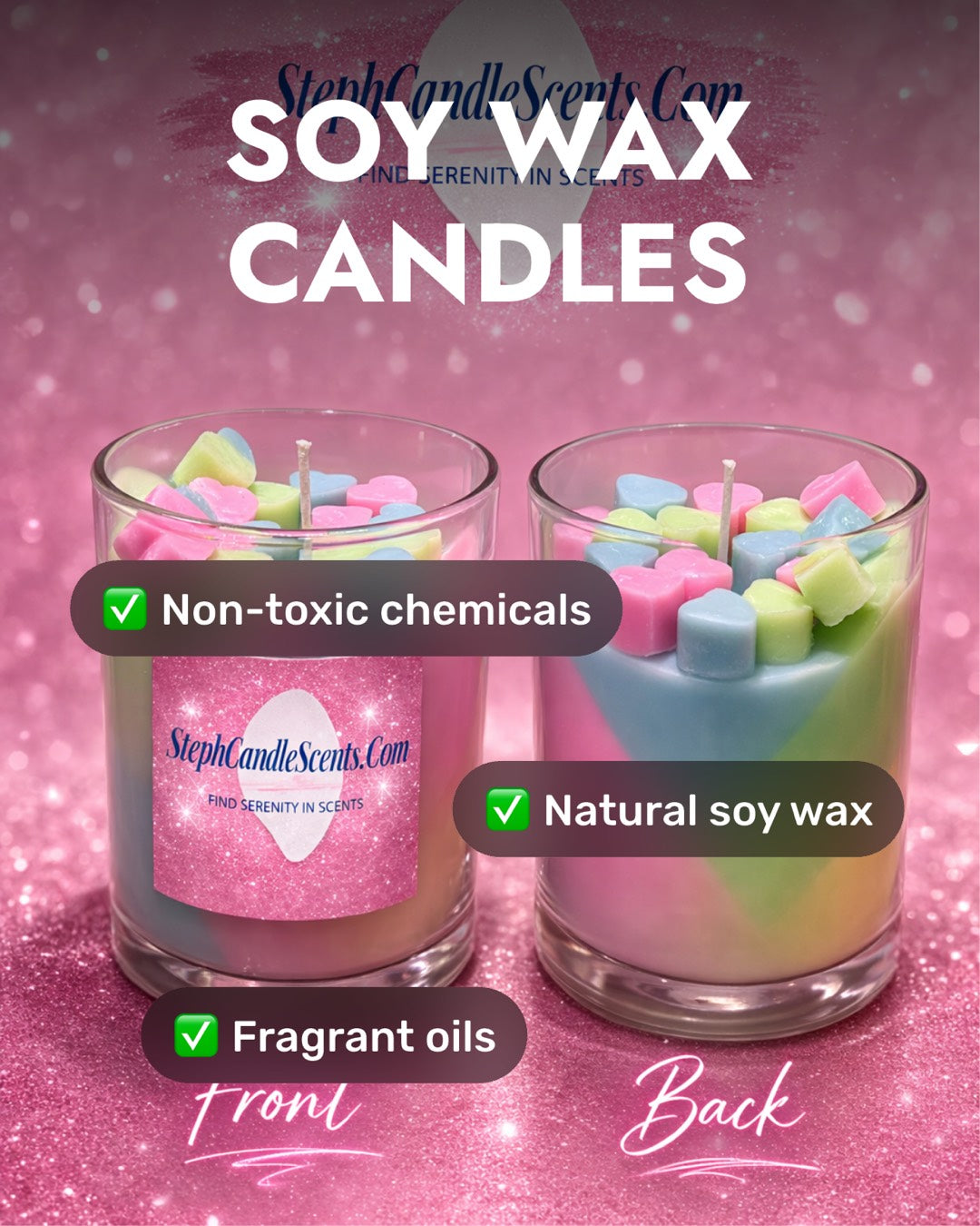 Sweetheart Sherbet Candle